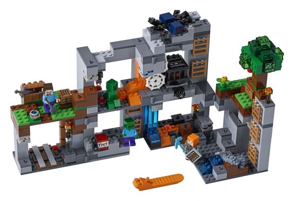 Lego 21147 Minecraft Приключения в шахтах