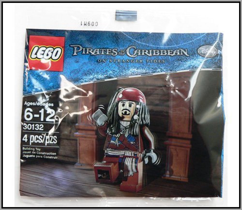 Купить Lego 30132 Pirates of the Caribbean Капитан Джек Воробей