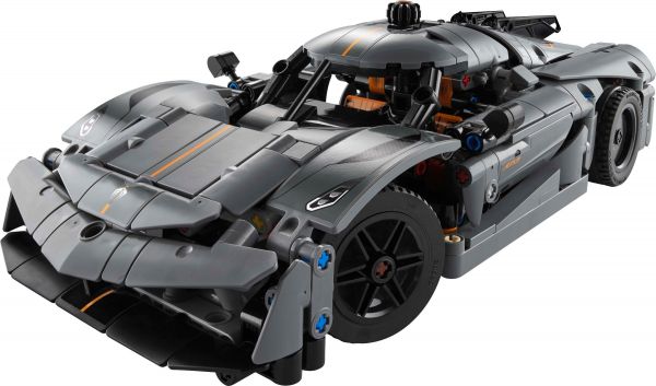 Lego 42173 Technic Koenigsegg Jesko Absolut Grey Hypercar