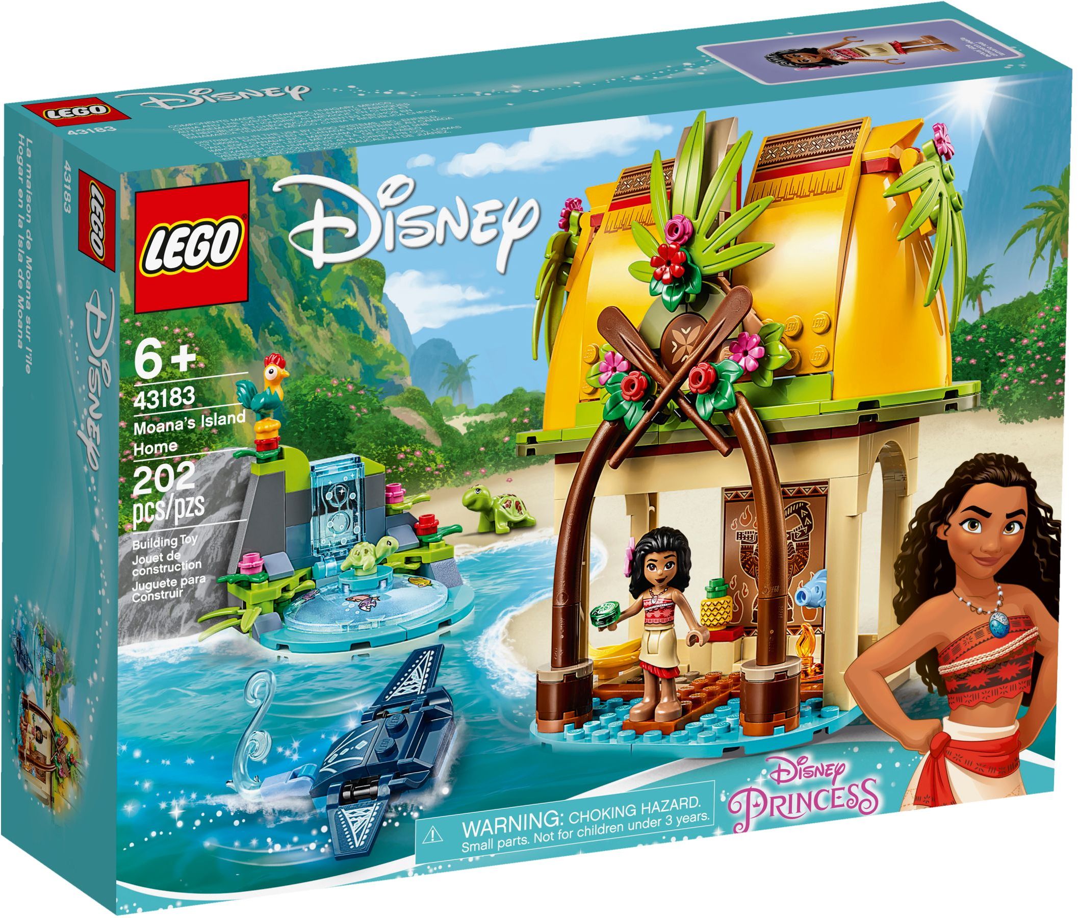 Купить Lego 43183 Disney Princess Дом Моаны на затерянном острове