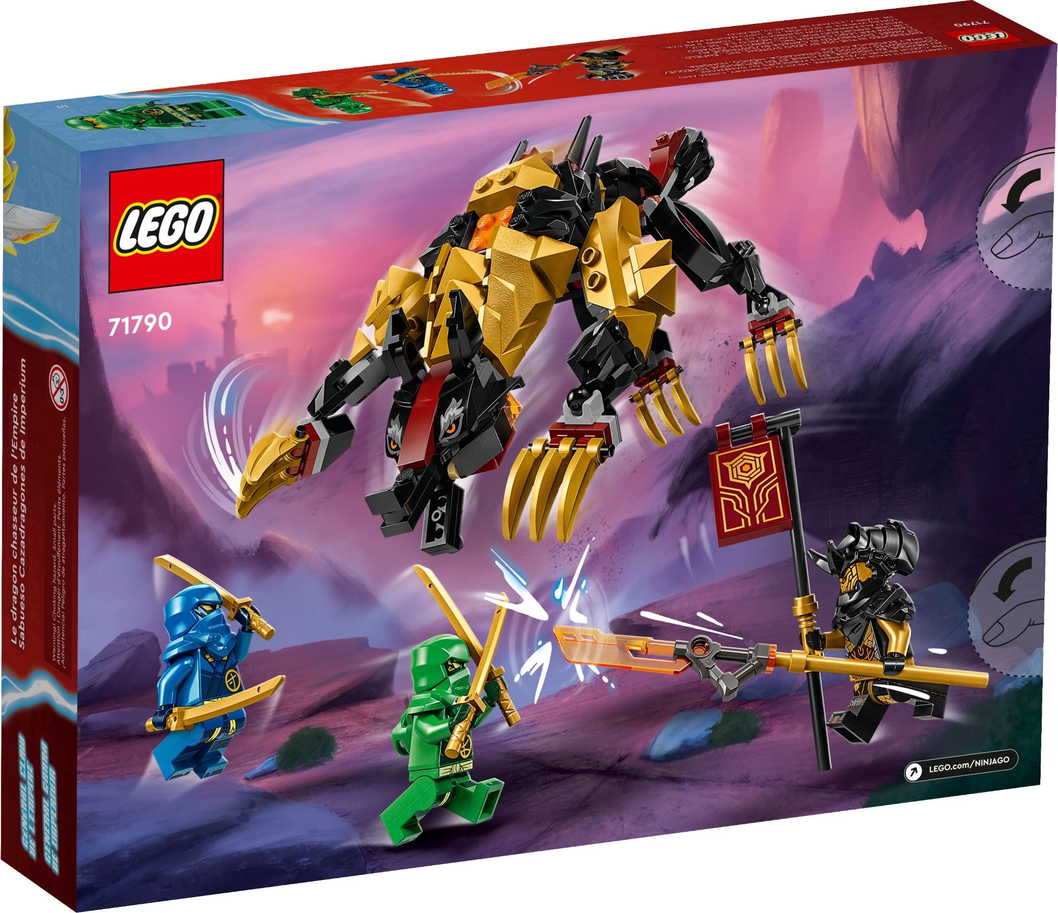 Купить Lego 71790 Ninjago Имперская гончая охотника на драконов