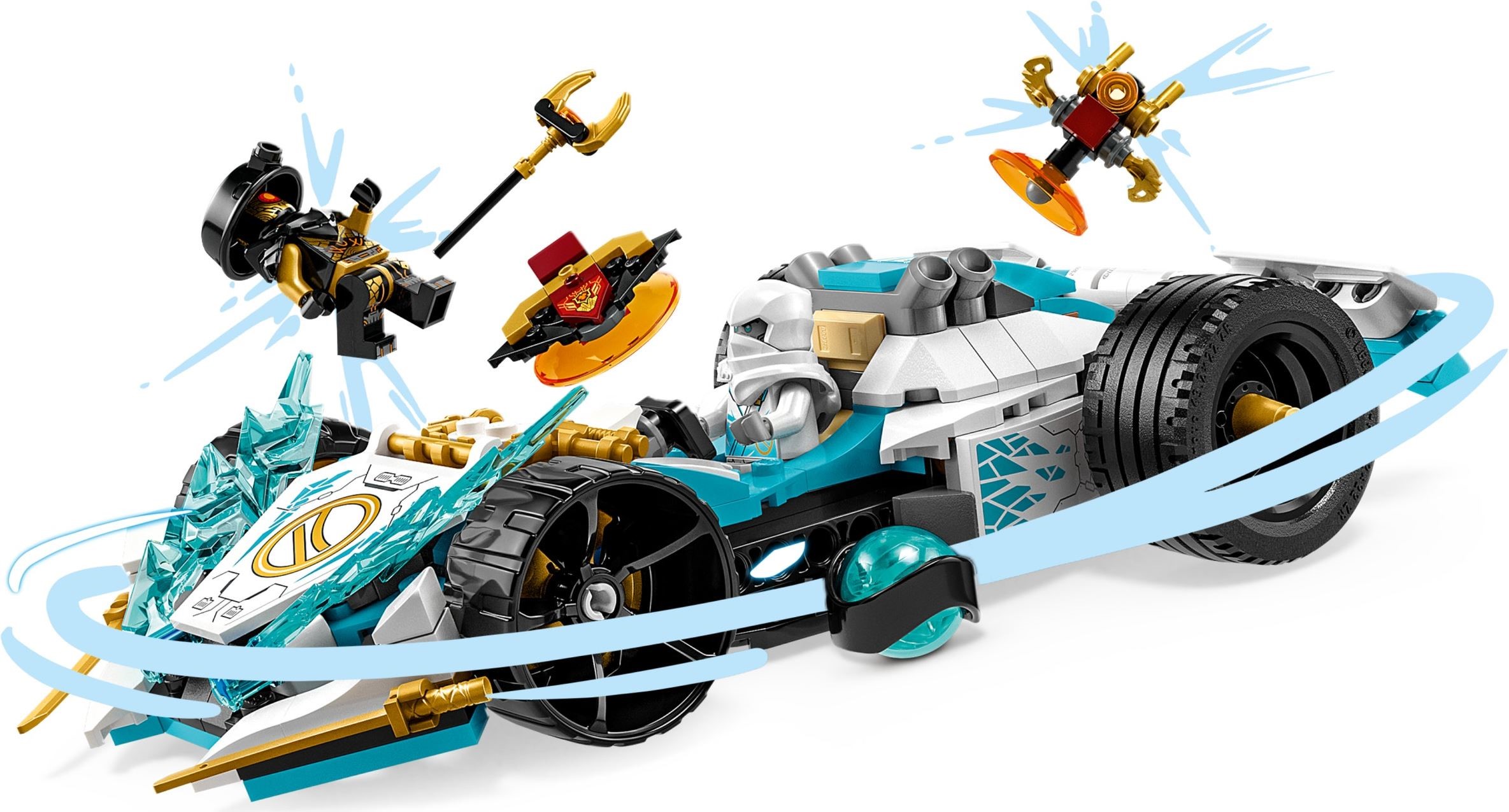 Купить Lego 71791 Ninjago Гоночная машина Кружитцу Силы Дракона Зейна