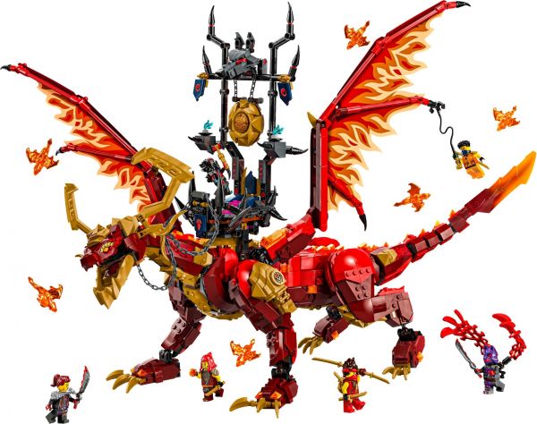 Lego 71822 NinjaGo Первородный дракон огня