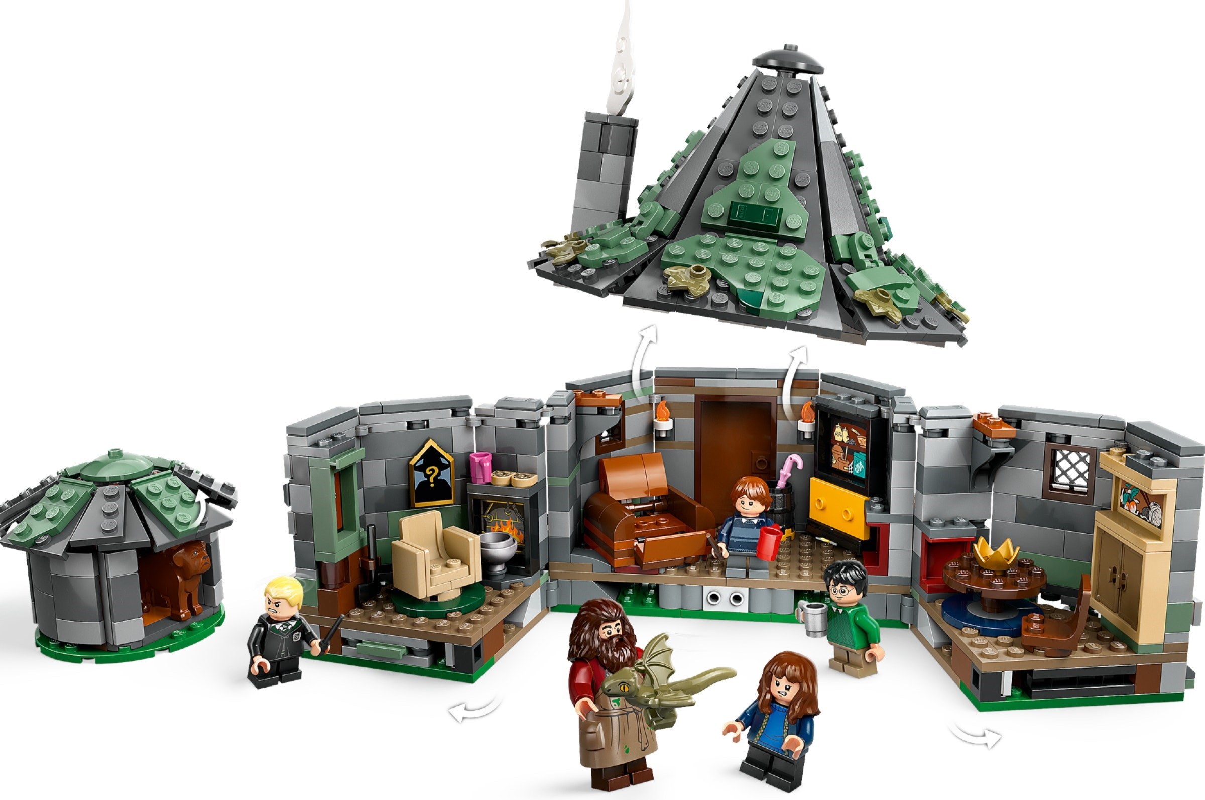 Купить Lego 76428 Harry Potter Хижина Хагрида: неожиданный визит