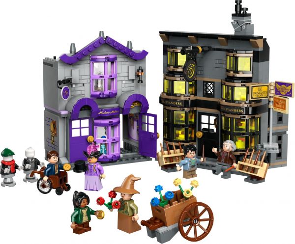 Lego 76439 Harry Potter Магазин палочек Олливандера и мантий мадам Малкин