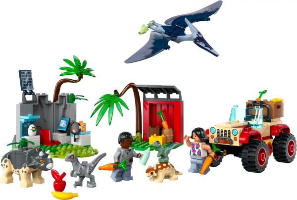 Lego 76963 Jurassic World Центр спасения детенышей динозавров