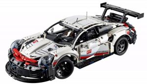 Lego 42096 Technic Porsche 911 RSR поврежденная коробка