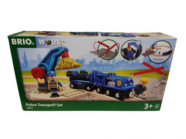 BRIO 33812 Полицейский транспорт